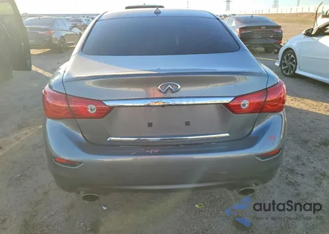 2014 Infiniti Q50 Base from USA, damaged, VIN JN1BV7AP9EM673628